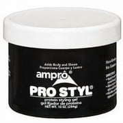 Ampro Pro Styl Regular Hold Protein Styling Gel, 10 oz. Moisturizing, Unisex