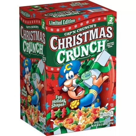 Cap'n Crunch's Christmas Crunch Cereal (40 Ounce)