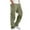 Army Green, variant on JURANMO Men's Outdoor Casual Loose Multi Pocket Cargo Pants,2024 Mens Trendy Solid Color Multiple Pockets Straight Type Fitness Pants Lightweight Elastic Waist Cargo Pants Drawstring Trousers