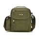 thumbnail image 1 of Bandolera Oxford de lona para hombre, color verde, con soporte para botellas, 1 of 2