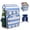 Blue, variant on Cool Planet 20-Can Soft Sided Cooler Backpack, Insulated Bag with Adjustable Shoulder Straps, Pink/White