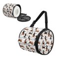 thumbnail image 2 of ZIATUBLE Dachshund Toilet Paper Holder Round Paper Towel Storage Bag Stain Resistant Tissue Roll Hanging Cover Universal Carrying and Storage Case Foldable Paper Pouches for Organization, 2 of 7