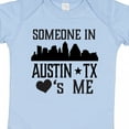 thumbnail image 4 of Inktastic Austin Texas Someone Loves Me Skyline Boys or Girls Baby Bodysuit, 4 of 5