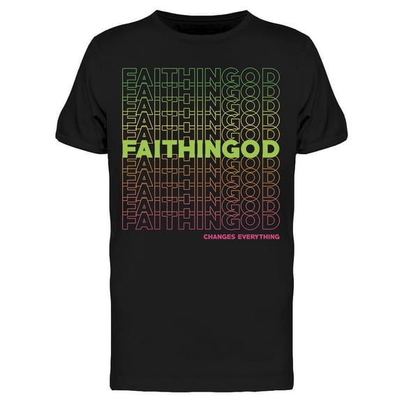 Faith In God Men's T-shirt