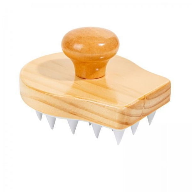 4x Cepillo Manual Para Del Cuero Cabelludo, Cepillo Para Del Cuero Cabelludo Para El Cuidado Del Cabello Húmedo Y Seco