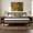 Walnut, variant on Vanress Queen Size Bed Frame, Vintage Platform Bed Frame with Wood Headboard and Footboard, 10 Wood Slats Support, No Box Spring Needed, Natural