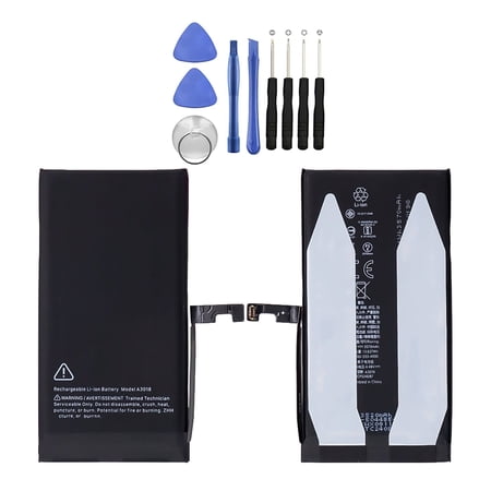 KIQ For Apple iPhone 15 Replacement Battery(Extended Capacity), 3.84V 3570mAh Li-lon(With Repair Tool Set)