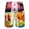 thumbnail image 6 of Outer Banks Poster Men's Beach Shorts Swim Trunks Casual Quick Dry Board Shorts Swimwear with Mesh Lined and Pockets, 6 of 8