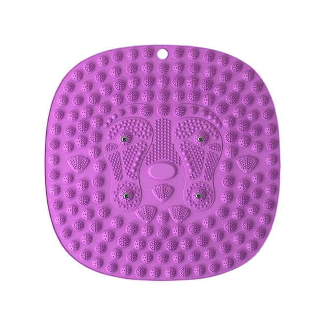 MERIGLARE Coussin de Massage pour Pieds Tapis de Réflexologie Portable pour Bureau Salon