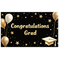 thumbnail image 4 of LUUFILx Graduation Party Decorations Graduation Banner with Balloons Roll Confetti Celebration Backdrop Congrats Grad Event Photo Booth Background, 4 of 8