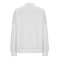 thumbnail image 5 of GigrtiJin Womens Sweatshirt Long Sleeves Round Neck Pullover Tops Solid Color Casual Loose Blouse with Pockets, 5 of 5