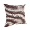 thumbnail image 6 of LR Home Ox Bay Hand-stitched Red/White Stripe All-Natural Cotton Pillow Cover, 6 of 8
