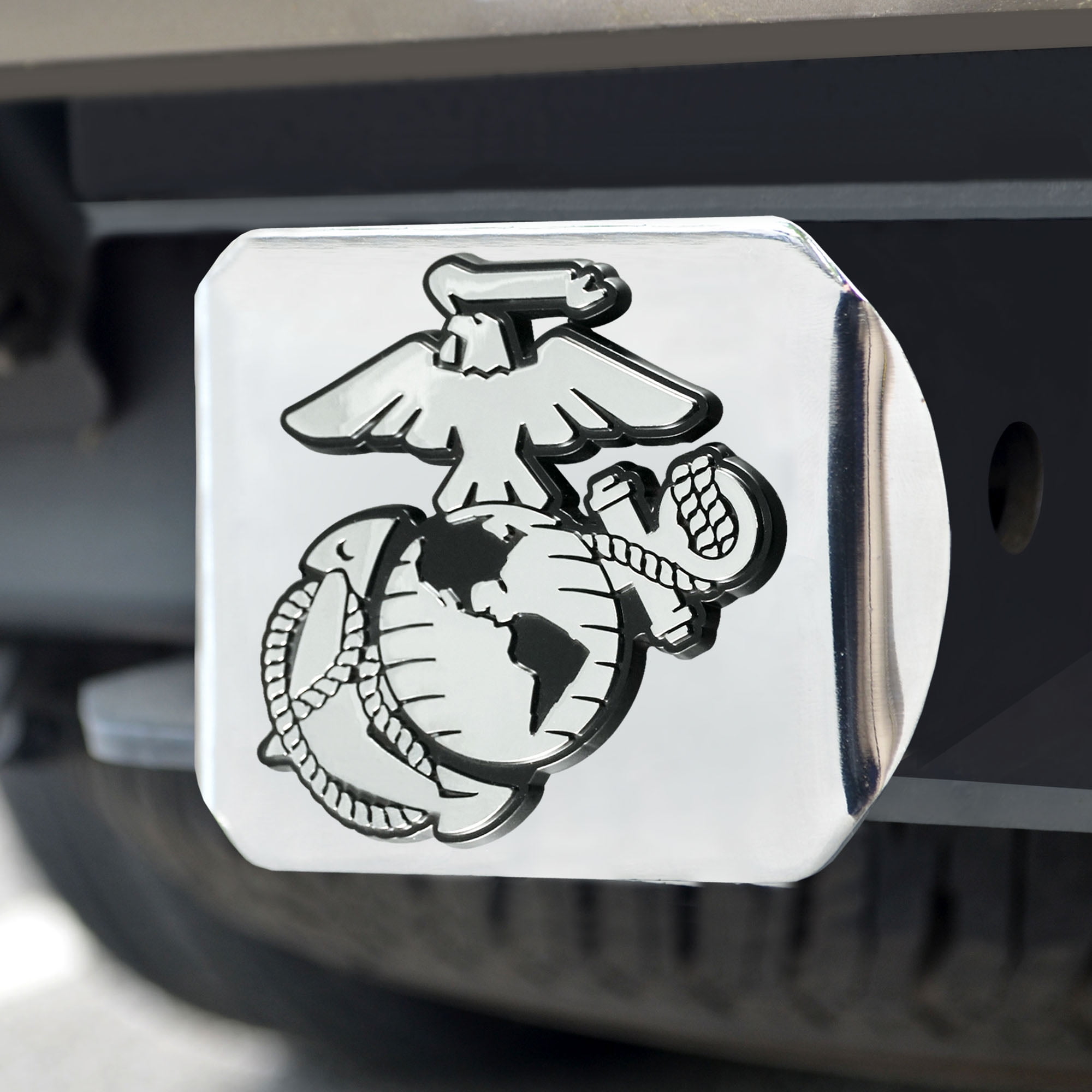 U.S. Marines Hitch Cover 3.4"x4"