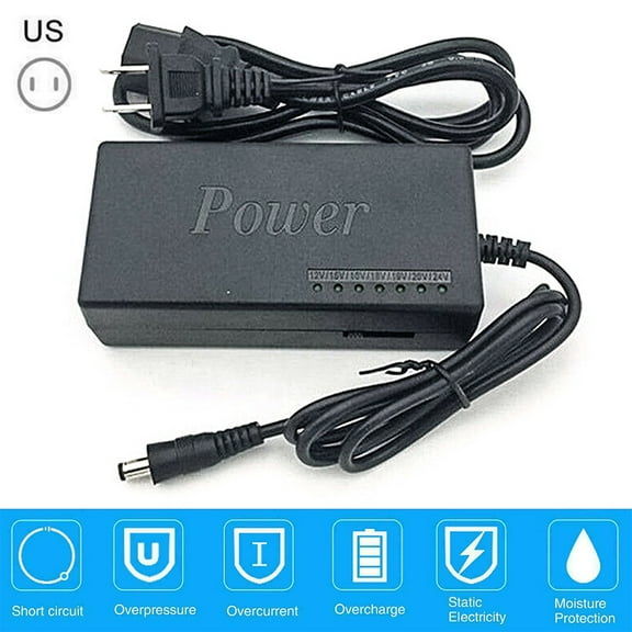 Cocobaby Universal 96W Laptop Power Supply Charger 12V-24V AC/DC Adapter Notebook