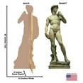 thumbnail image 2 of Advanced Graphics Italy Statue of David Cardboard Stand-Up, 35" x 87", 2 of 3