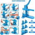 thumbnail image 4 of Badges Button Maker Machine 25+32+58MM Pin Badges Making Machine Sets ,Beginner-Friendly, 4 of 5