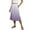 02 Purple, variant on Weiqiqre Women's Skirts Gothic Flowy Skirts Floral Print Mesh A Line Fishtail Long Skirt