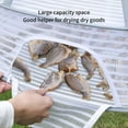 thumbnail image 3 of WNEXOPE Drying Rack 2 Layer Hanging Mesh Net for Plants Hanging Drying Fish Net Foldable Hanging Mesh Dryer for Buds, Fruits, Hydroponics Flowers, Vegetables, Fish or Clothes, 3 of 4