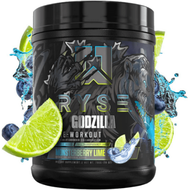 Ryse Godzilla PreWorkout Monsterberry Lime 1.75 lb / 20 Servings