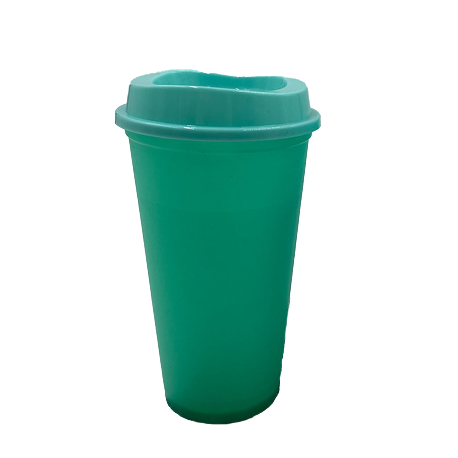 Reusable Color Changing Tumbler Coffee Cups Plastic Tumblers Cup with