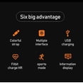 thumbnail image 5 of Fitness Bracelet Ip67 Waterproof Sports Fitness Tracker Blood Pressure Heart Pedometer Smart Band Watch For Android Ios, 5 of 5