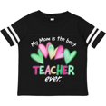 thumbnail image 3 of Inktastic My Mom is the Best Teacher Ever Boys or Girls Toddler T-Shirt, 3 of 5