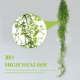 thumbnail image 3 of Hytrove Planta Colgante Artificial Verde Para De Pared Con Hojas Realistas Y Ajustable Para, 3 of 8
