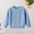 thumbnail image 2 of WXFAZCVU Boys Fashion Sweater Baby Boy Clothes Long Sleeve Pullover Fall Clothes Daily Wear Size 5-6 Years, 2 of 4