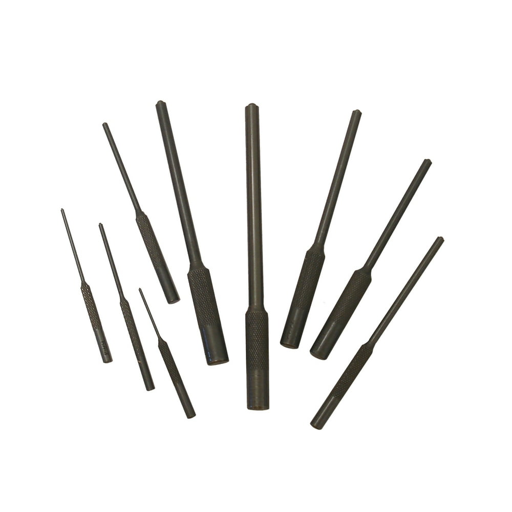 Grip 9 pc Gunsmithing Roll Pin Punch Set