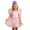 C-Pink375, variant on DHFJKG Layered Tulle Tutu Skirt For Girls Sequins Princess Party Carnival Dance Performance Skirts With Wings Headband 3 Piece Set Trendy Skirt