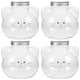 thumbnail image 1 of 4pcs jugo botella de gato gato contenedores de contenedores jugo y bebidas botellas reutilizables bebidas reutilizables, 1 of 4