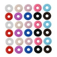 thumbnail image 4 of Raindrops Jewelry Findings 100Pack O-Shaped Stopper Rings Rubber Transparent, 4 of 8