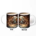 thumbnail image 3 of Library Bookshelf Mug, Cool Bookish Ceramic Coffee Mug, Book Lovers Gifts for Readers, Creative Book Club Mug, Novelty Gifts for Birthday Christmas Men Women Friends 11oz, 3 of 5