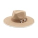 thumbnail image 2 of Sombrero de jazz Yuyangstore caqui lana 56-58 cm, 2 of 8