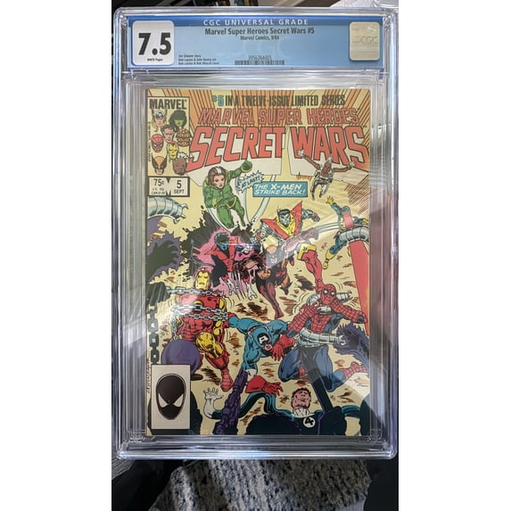 Marvel Super Heroes Secret Wars #5 - CGC 7.5 Comic Book