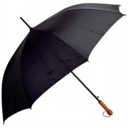 All-Weather Elite Series 60 Inch Black Auto Open Golf Umbrella