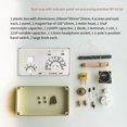 thumbnail image 4 of Small and Beautiful Mineral Radio DIY Assembly Kit with Meter Head, 4 of 6