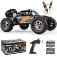 thumbnail image 1 of HAIBOXING Coche de Control Remoto Escala 1:12 4x4 RC Cars Protector 38+ KM/H Velocidad 2.4G Camión Todo Terreno Todo Terreno Regalos de Juguete para niños y Adultos Incluidos Dos baterías Recargables, 1 of 9