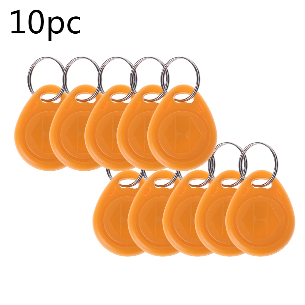 Buy 10 Pieces Writable 125kHz RFID Key Fob Proximity ID Card Token Tag Rewritable T5577