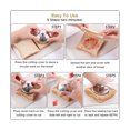 thumbnail image 4 of piezas de molde sellador de tarta de hamburguesa, molde de acero inoxidable para pan, cortador de sándwich para hornear, molde de sellado de corte de acero inoxidable, 4 of 5
