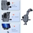 thumbnail image 3 of Seitruly Soporte de teléfono para coche con ventosa, Clip de gravedad para parabrisas, soporte de cascada, salida de soporte, accesorios interiores para Teléfono y Comunicación, 3 of 6