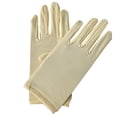 thumbnail image 3 of Men's and Women's Gloves Costume Accessories Wrist Length Spandex Stretch Halloween Cosplay Party Wedding Prom Gloves White One Size, 3 of 3