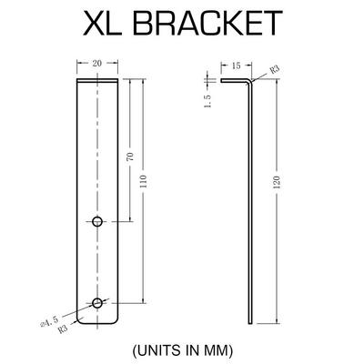 Oracle Lighting LED Illuminated Wheel Ring XL Bracket - 2086-504