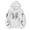 White, variant on WILLBEST Trench Coat Women Winter Coats Qingcang Mai Womens Fashion Casual Print Long Sleeve Drawstring Hooded Sweatshirt Print Zip Up Drawstring Thermal Hoodie