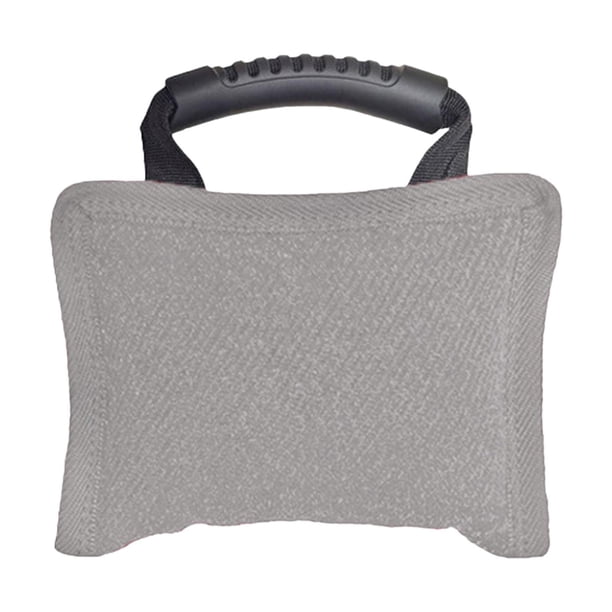 Almohada para mordeduras de perro, bolsa de entrenamiento para perros, accesorios premium, suministros para mascotas y equipos. Gris
