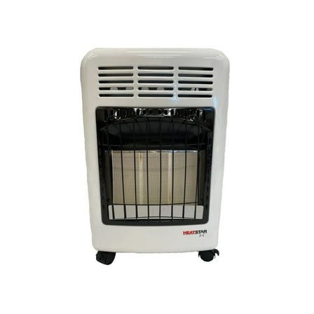 Portable Patio Heater - Outdoor Radiant Heat - Rustic Design - Propane Space Heater