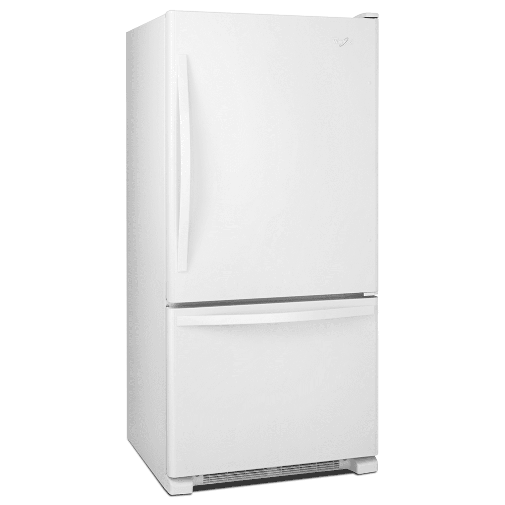 Whirlpool WRB329DMBW 18.7 Cu. Ft. White Bottom Freezer Refrigerator