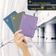 thumbnail image 3 of Porta pasaporte creativo de PU para aviones, bolsa de almacenamiento con certificado, cepillo antirrobo, porta pasaporte RFID, 3 of 5