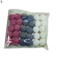 thumbnail image 3 of Xinyolin Pom Pom Ball Garland Wall Hanging Ornament Nursery Birthday Party Decoration, 3 of 6