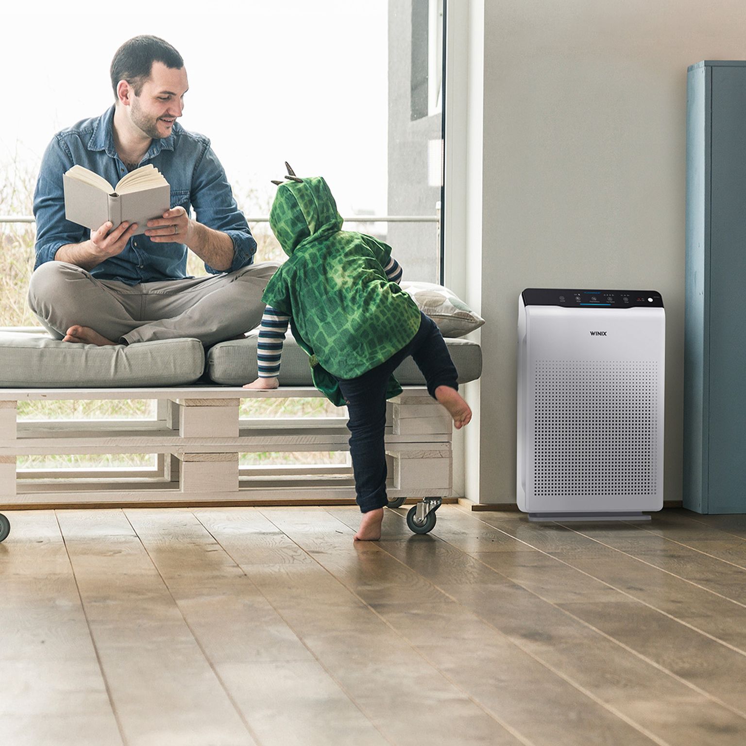 Winix C535 True HEPA 4-Stage Air Purifier for allergens and VOCs with 2 Years of Filters and PlasmaWave Technology AHAM Verified for 360 sq ft and Max Room Capacity 1728 sq ft. - image 9 of 9